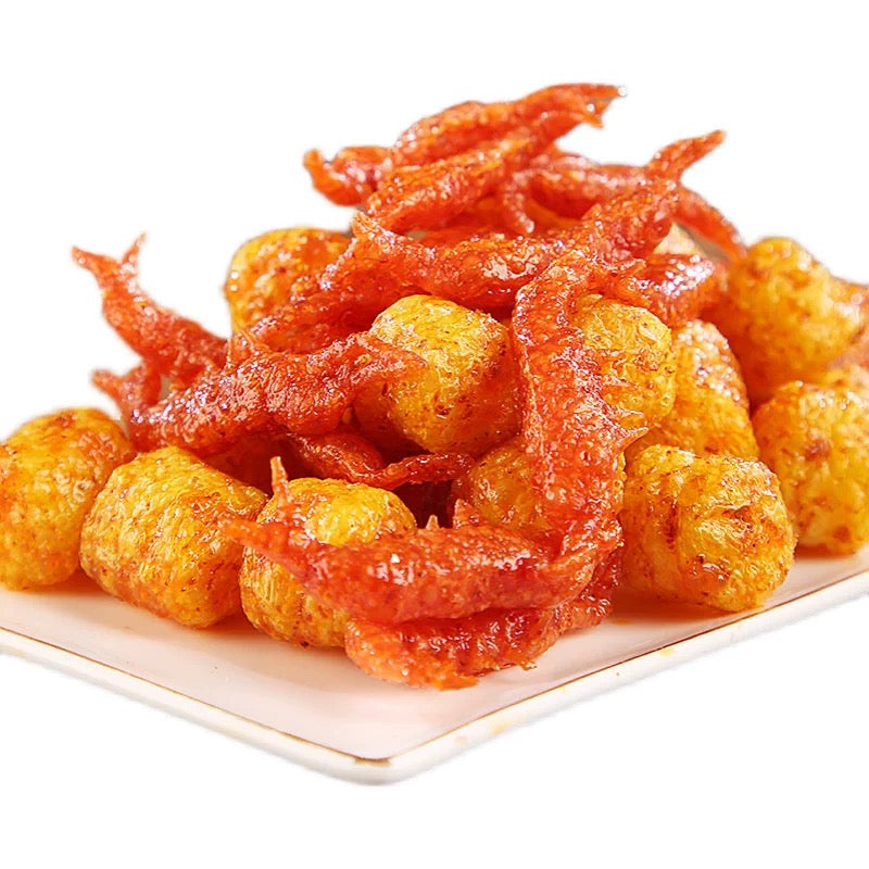 虾扯蛋 SHRIMP AND EGGS SHAPE SWEET&SPICY SNACK 20g