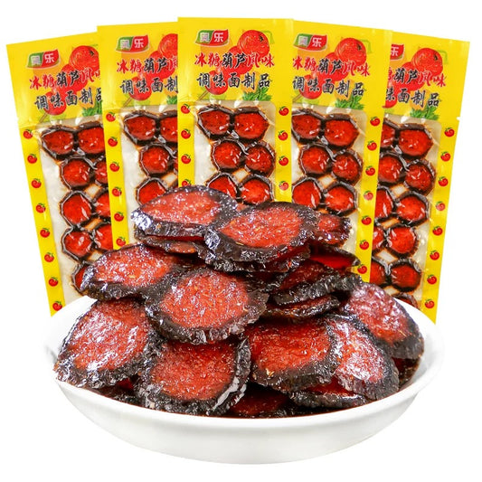奥乐冰糖葫芦风味辣条 Aole Candied Hawthorne Flavored Spicy Snacks