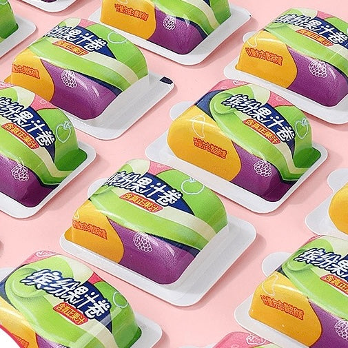 经典盛香缤纷水果C卷皮糖 Fruit flavor curly candy 500g