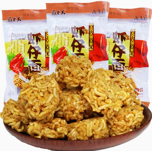 虾仔面拉面丸子 Shrimp Flavor Noodles Snack 35g*3