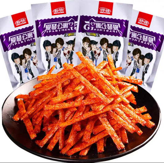 爱情公寓湿辣条 iAPARTMENT DRAMA THEME SPICY SNACK 19g