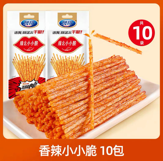 贤哥辣么小小脆 XIANGE CRISPY SPICY STICKS 14g