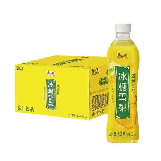康师傅冰糖雪梨 500ml Master Kong Rocksugar Pear Drink 500ml