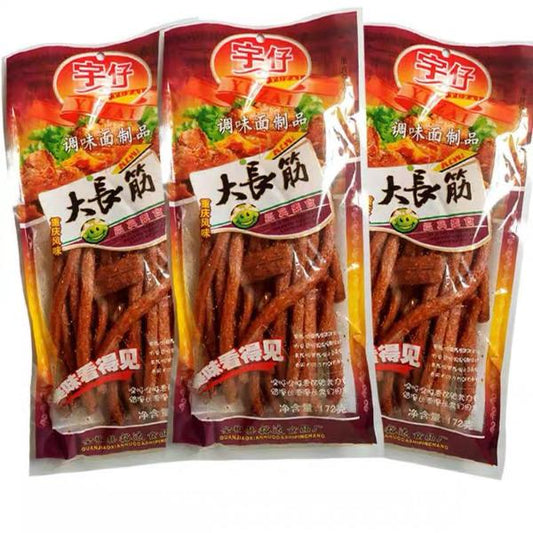 买一送一！ 宇仔大长筋 LONG SPICY STRIPES 172g